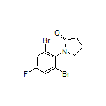 1-(2,6-Dibromo-4-fluorophenyl)-2-pyrrolidinone