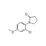 1-(2-Chloro-4-methoxyphenyl)-2-pyrrolidinone