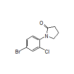 1-(4-Bromo-2-chlorophenyl)-2-pyrrolidinone