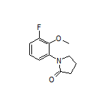 1-(3-Fluoro-2-methoxyphenyl)-2-pyrrolidinone