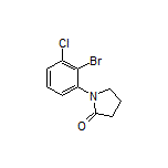 1-(2-Bromo-3-chlorophenyl)-2-pyrrolidinone