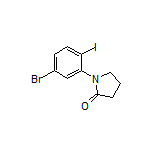 1-(5-Bromo-2-iodophenyl)-2-pyrrolidinone