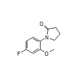 1-(4-Fluoro-2-methoxyphenyl)-2-pyrrolidinone