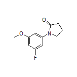 1-(3-Fluoro-5-methoxyphenyl)-2-pyrrolidinone