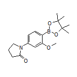 2-Methoxy-4-(2-oxo-1-pyrrolidinyl)phenylboronic Acid Pinacol Ester