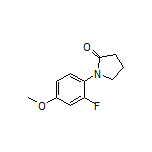 1-(2-Fluoro-4-methoxyphenyl)-2-pyrrolidinone