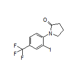 1-[2-Iodo-4-(trifluoromethyl)phenyl]-2-pyrrolidinone