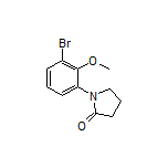 1-(3-Bromo-2-methoxyphenyl)-2-pyrrolidinone