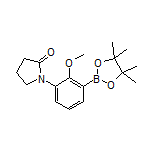 2-Methoxy-3-(2-oxo-1-pyrrolidinyl)phenylboronic Acid Pinacol Ester