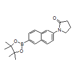 6-(2-Oxo-1-pyrrolidinyl)naphthalene-2-boronic Acid Pinacol Ester