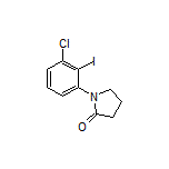 1-(3-Chloro-2-iodophenyl)-2-pyrrolidinone