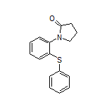 1-[2-(Phenylthio)phenyl]-2-pyrrolidinone