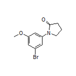 1-(3-Bromo-5-methoxyphenyl)-2-pyrrolidinone