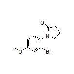 1-(2-Bromo-4-methoxyphenyl)-2-pyrrolidinone