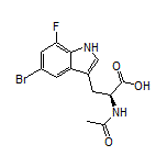 N-Acetyl-5-bromo-7-fluoro-L-tryptophan