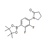 2,3-Difluoro-4-(2-oxo-1-pyrrolidinyl)phenylboronic Acid Pinacol Ester