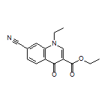 Ethyl 7-Cyano-1-ethyl-4-oxo-1,4-dihydroquinoline-3-carboxylate