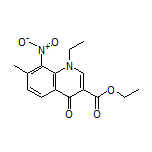 Ethyl 1-Ethyl-7-methyl-8-nitro-4-oxo-1,4-dihydroquinoline-3-carboxylate