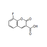 8-Fluoro-2-oxo-2H-chromene-3-carboxylic Acid