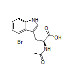 N-Acetyl-4-bromo-7-methyl-L-tryptophan