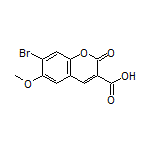 7-Bromo-6-methoxy-2-oxo-2H-chromene-3-carboxylic Acid