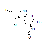 N-Acetyl-4-bromo-6-fluoro-L-tryptophan