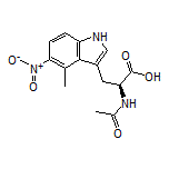 N-Acetyl-4-methyl-5-nitro-L-tryptophan