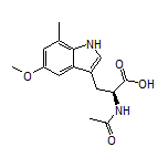 N-Acetyl-5-methoxy-7-methyl-L-tryptophan