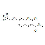 Methyl 2-Oxo-7-(2,2,2-trifluoroethoxy)-2H-chromene-3-carboxylate