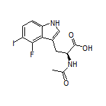 N-Acetyl-4-fluoro-5-iodo-L-tryptophan