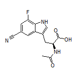 N-Acetyl-5-cyano-7-fluoro-L-tryptophan