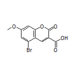 5-Bromo-7-methoxy-2-oxo-2H-chromene-3-carboxylic Acid