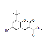 Methyl 6-Bromo-8-(tert-butyl)-2-oxo-2H-chromene-3-carboxylate