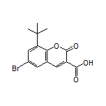 6-Bromo-8-(tert-butyl)-2-oxo-2H-chromene-3-carboxylic Acid