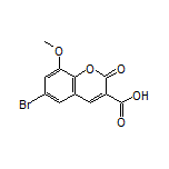 6-Bromo-8-methoxy-2-oxo-2H-chromene-3-carboxylic Acid