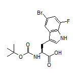 Boc-5-bromo-7-fluoro-L-tryptophan