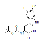 Boc-6-bromo-5-fluoro-L-tryptophan