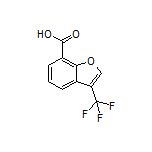 3-(Trifluoromethyl)benzofuran-7-carboxylic Acid