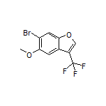 6-Bromo-5-methoxy-3-(trifluoromethyl)benzofuran