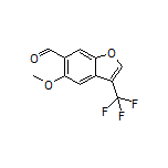 5-Methoxy-3-(trifluoromethyl)benzofuran-6-carbaldehyde