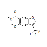 Methyl 5-Methoxy-3-(trifluoromethyl)benzofuran-6-carboxylate