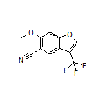 6-Methoxy-3-(trifluoromethyl)benzofuran-5-carbonitrile