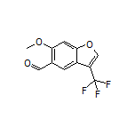 6-Methoxy-3-(trifluoromethyl)benzofuran-5-carbaldehyde