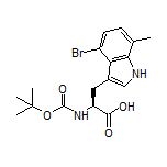 Boc-4-bromo-7-methyl-L-tryptophan