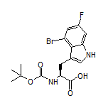 Boc-4-bromo-6-fluoro-L-tryptophan