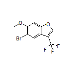 5-Bromo-6-methoxy-3-(trifluoromethyl)benzofuran