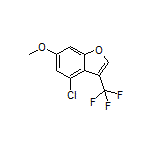 4-Chloro-6-methoxy-3-(trifluoromethyl)benzofuran