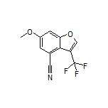 6-Methoxy-3-(trifluoromethyl)benzofuran-4-carbonitrile