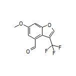 6-Methoxy-3-(trifluoromethyl)benzofuran-4-carbaldehyde