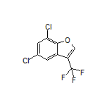 5,7-Dichloro-3-(trifluoromethyl)benzofuran